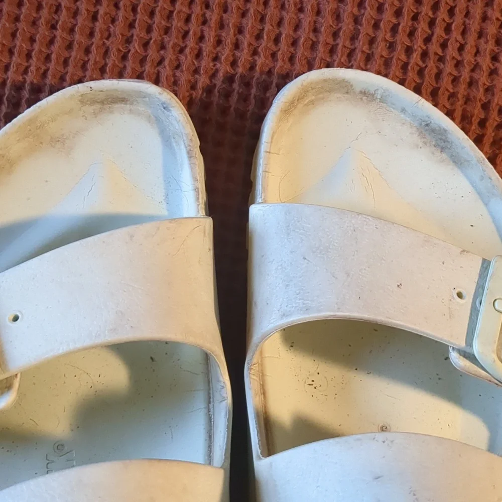 Women's Birkenstock Mint Green Sandals - Picture 4 of 5